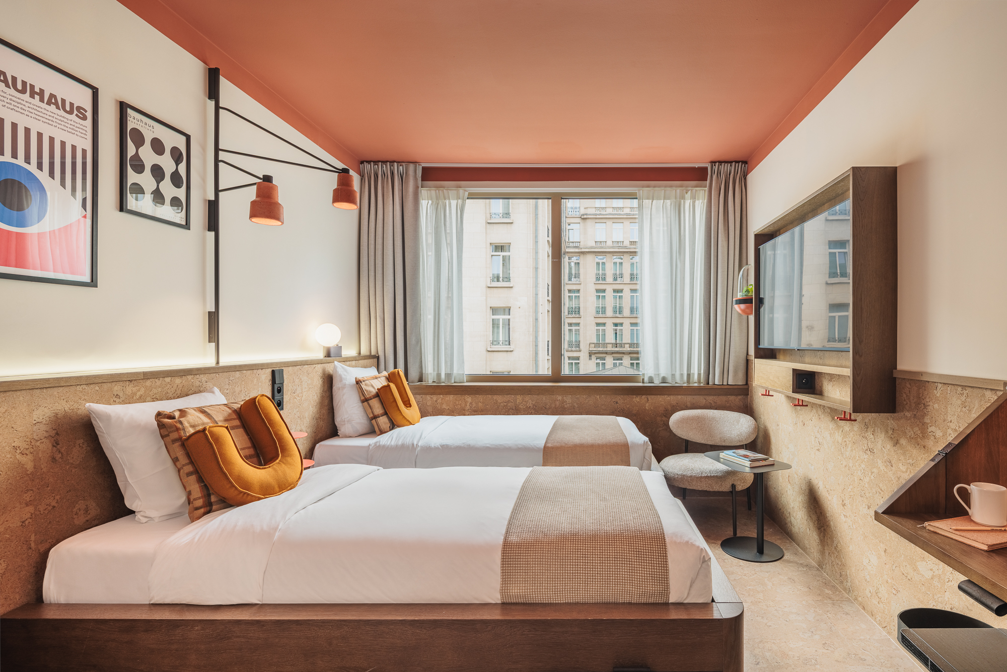 The Twin The Usual Brussels Hotel Room 