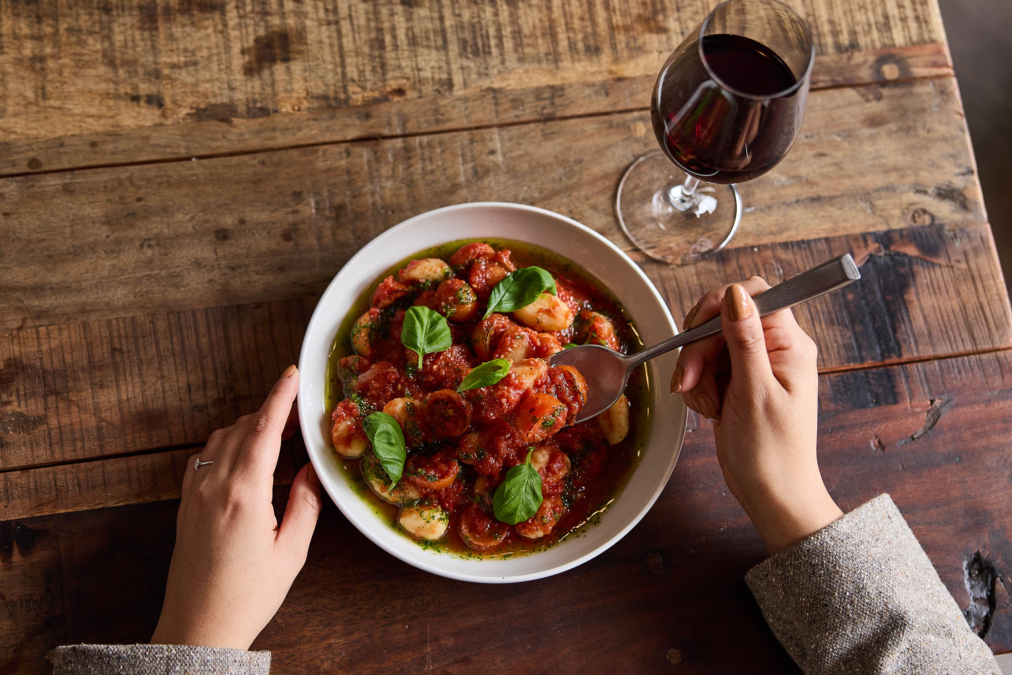 Vegan Gnocchi Daily Dish from New Wave Catering