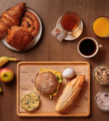 Breakfast at The Usual Breakfast at The Usual